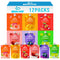 KONJOY Konjac Jelly Variety Pack- Lychee, Peach, Mango, Blueberry, Passion Fruit, Green