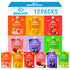 KONJOY Konjac Jelly Variety Pack- Lychee, Peach, Mango, Blueberry, Passion Fruit, Green