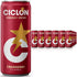 Ciclon Energy Drink Cranberry Flavor 24 Cans (10 Fl Oz)