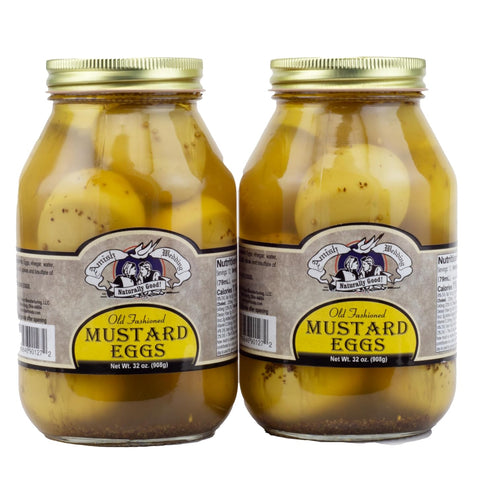Amish Wedding Pickled Eggs in Your Choice of 5 Different Varieties, 32