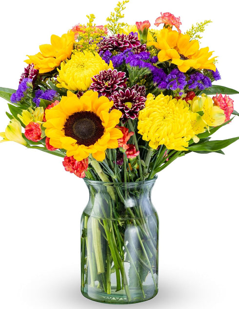 Benchmark Bouquets Flowering Fields Sunflower Bouquet - Mothers Day Flowers for Delivery