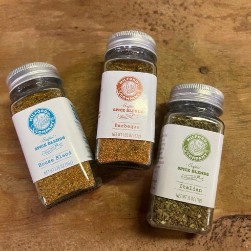 MILFORD Spice COMPANY Set 3 Spice Gift Shaker Blends, Salt & Sugar Free All Natural Seasonings, BBQ, Italian Herb