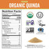 4 lb Viva Naturals Organic Quinoa, Pre-Washed Whole Grain, Plant Protein, USDA Organic, Gluten-Free, Non-GMO, Vegan