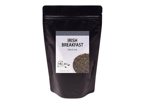 Irish Breakfast Tea Loose Leaf Black Tea, Caffeine, Hot & Iced Tea | 8oz Bulk Tea, 80-100 Cups - Premium Black Tea