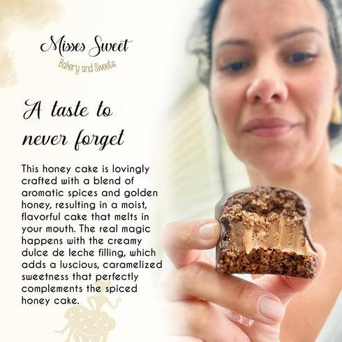Package, Honey Cake - Pao de Mel Brasileiro Caseiro, Brazilian Made Fresh, Homemade Honey Bread, Pao de Mel com Doce
