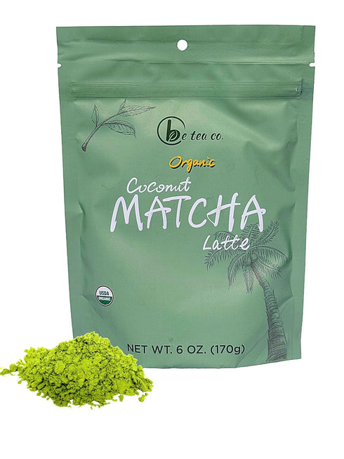 Be Tea Co. Coconut Matcha Latte | Organic Dairy-Free Latte Mix |