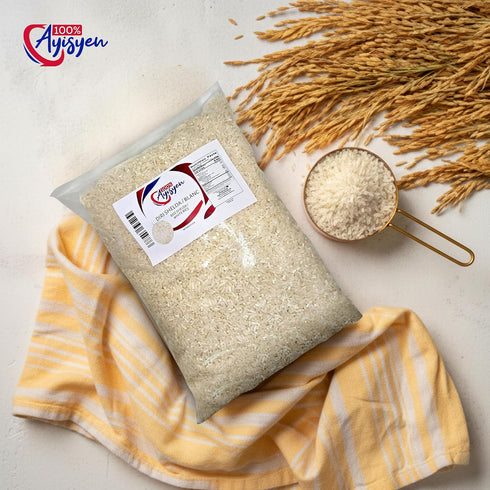100% AYISYEN Riz Shelda - Diri Shelda- Rice Blancs- Directly from Haiti