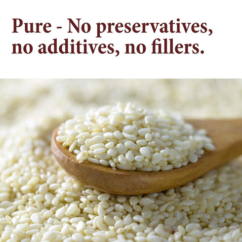 The Spice Way White Sesame Seeds, 8 oz
