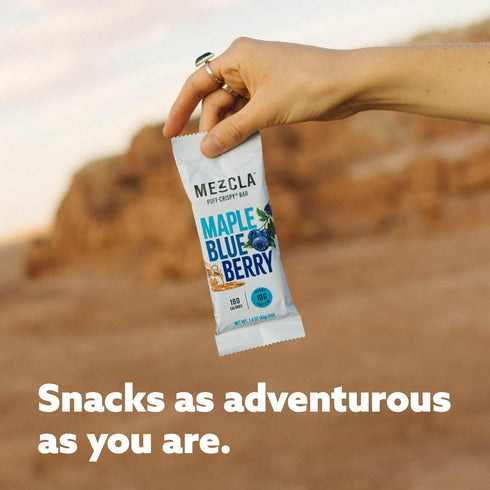 10g 1 Count Mezcla Puff Crispy Protein Bars, Gluten Free & Vegan Protein Bars, Protein, Alt for Crispy Rice Treat