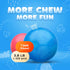 1 Inch 3.8 Lb Gumballs for Gumball Machine - Large Gumballs - Assorted Fruit Flavored Bubble Gum for Kids - Sweet Gum