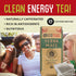100 8.8 oz (Pack 1) ECOTEAS Premium Organic Yerba Mate Tea Bags Natural Energy & Detox Herbal Tea Coffee Alternative
