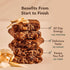 1.98-Ounce (Pack 12) ALOHA Organic Plant Based Protein Bars, Coconut Chocolate Almond, Bars