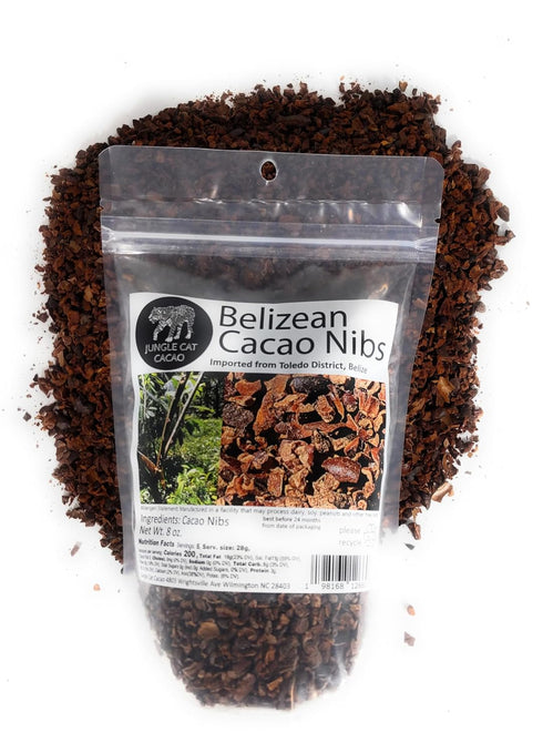 Jungle Cat Cacao Belizean Cacao Nibs | Organic | Superfood | Strong