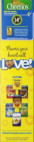 22.7 oz Apple Cinnamon Cheerios Gluten Free Cereal Box