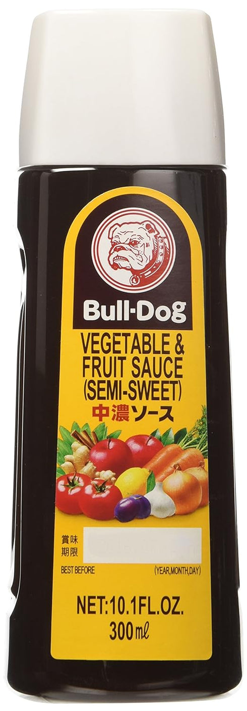Bull-Dog Vegetable & Fruit Sauce (Chuno), 10.1 Fl. Oz.