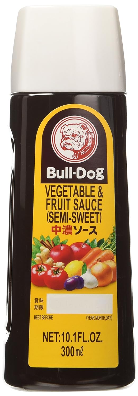 Bull-Dog Vegetable & Fruit Sauce (Chuno), 10.1 Fl. Oz.