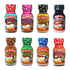 ASS KICKIN' Premium Hot Sauce Travel Size Mini Bottles - 8 Pack