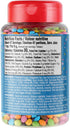 10oz Gefen Rainbow Candy Coated Chocolate Lentils, | Mini Chocolate Lentils for Baking and Decorating | Corn Free |