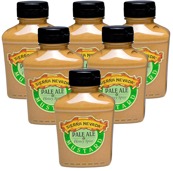 SIERRA NEVADA Mustard Pale Ale and Honey Spice, 9 Oz Squeeze Bottle, 6 pack