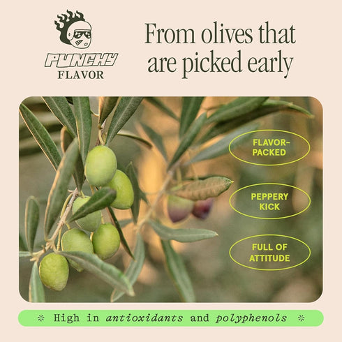 11.8 Oz (350ml) Graza Drizzle Extra Virgin Olive Oil, Finishing Oil - High Polyphenol Early Harvest EVOO Finishing Oil
