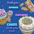 Manvscakes Rainbow Cake Sprinkles - Pink Edible Sprinkles for Valentines, Cookies, Chocolate, Ice Cream