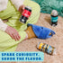PACK 16fl oz (Pack 12) Pack HOPLARK Sparkling HopTea The RELAX Tall cans of Sampler Variety with Chamomile, Hibiscus