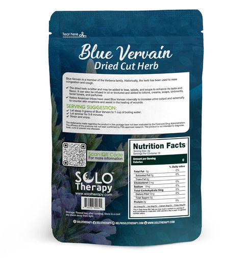 56 Blue Vervain Herb Cut and Sifted - Resealable Bag - grams - Verbena hastata Premium Quality (Blue Vervain Herb)