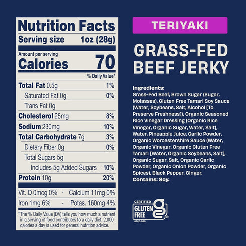 Packs, 2.5 oz (Pack 3) Archer Jerky Grass-Fed Beef Jerky Variety Sampler - Beef Snack Flavor Assortment, Snack Sampler