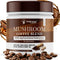 Mushroom Coffee, 90 Servings Organic Mushrooms Instant Coffea, Great Tasting Colombian Keto