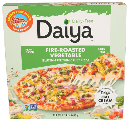 DAIYA Fire Roasted Vegetable Pizza, 17.4 OZ