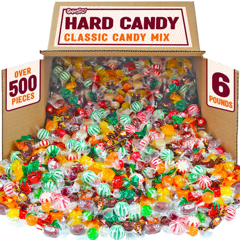 Swirleey Hard Candy Assortment - 6 Pounds - Old Fashioned Hard Candies