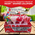 48 Pack, Fusion Select Heart Shaped Lollipops Candy - Sweet Heart Lollipops for Party Bag Fillers, Pinata Stuffers