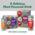 V8 11.5 oz (12 Pack) +Energy Sparkling Black Cherry Juice Energy Drink, fl Can