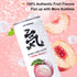 24 0 0 11.16 oz, Pack 24 CHI FOREST White Peach Sparkling Water Cans, Flavored SparklingWater, Sugar and Calorie