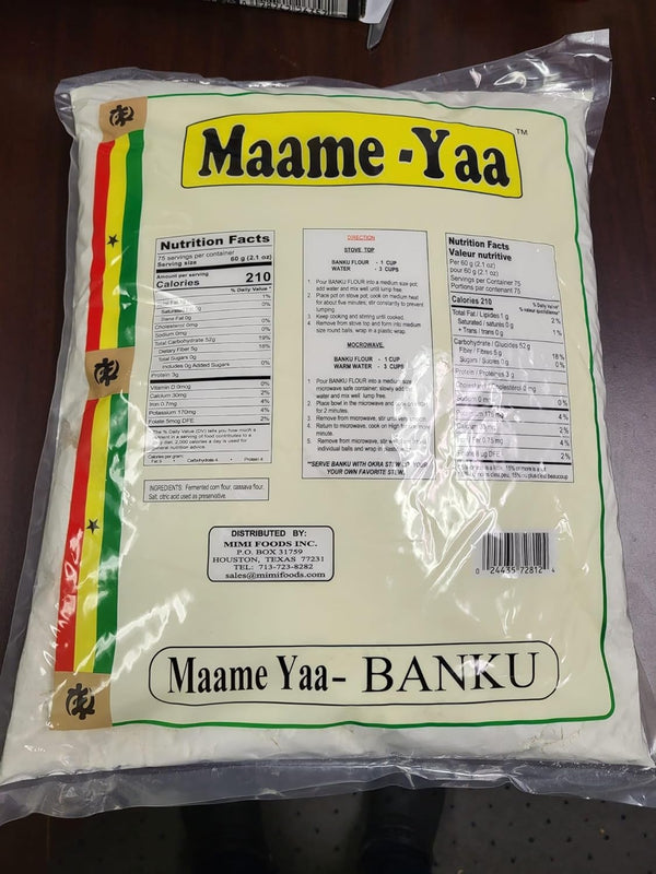 MIMI FOODS INC 10 lbs Maame Yaa Banku Flour