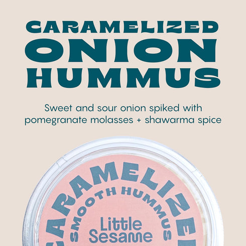 Little Sesame Hummus, 8 OZ Caramelized Onion