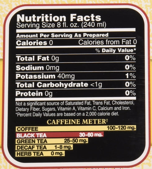 Bigelow Vanilla Caramel Black Tea, 20 Teabags