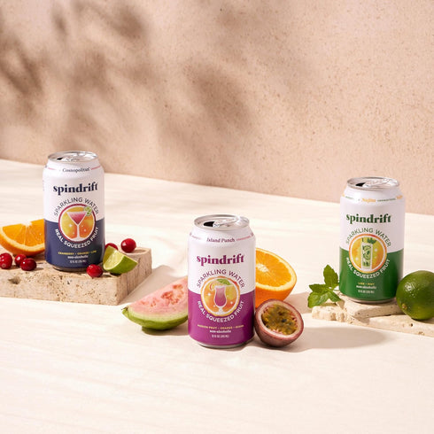 Pack 12 (Pack 24) Spindrift Mocktail Variety Can Ounce