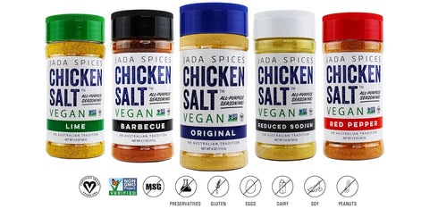 JADA Spices Chicken Salt Spice and Seasoning - Lime Flavor, Vegan, Keto & Paleo Friendly