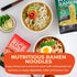 2.8 oz (Pack 10) Lotus Foods Bulk Organic Rice Ramen with Miso Soup Variety Bundle - Jade Pearl, Millet & Brown Rice