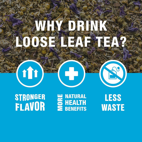 200 8 Tiesta Tea - Lavender Chamomile Herbal Tea, Loose Leaf, Calming Blend with Chamomile and Lavender, Caffeine-Free