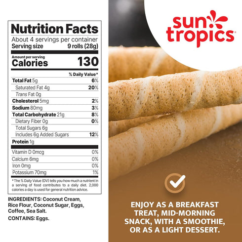 Sun Tropics Espresso CocoRolls