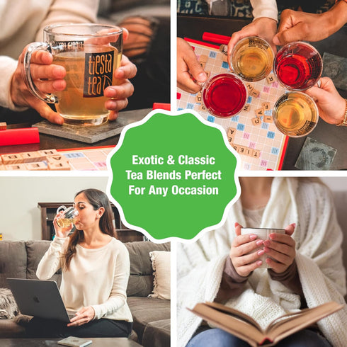 50 4 Tiesta Tea - Lean Green Machine, Loose Leaf, Light Citrus Green Tea, Premium Loose Leaf Blend, Medium Caffeinated