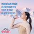1 12 pack Evian Natural Spring Water, L bottle