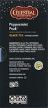 Celestial Seasonings Peppermint Peak Black Tea, 20 Tea Bags