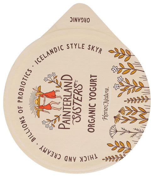 Painterland Sisters 5.3 , Yogurt Icelandic Style Skyr Vanilla Organic, Ounce