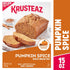 15 (Pack 4) Krusteaz Baking Mix, Pumpkin Spice Quick Bread Mix, Made with Real Pumpkin & No Artificial Flavors, Ounce