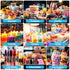 Food Flavoring Oil, 14 Flavors of Natural Liquid Concentrated Candy Flavors for Baking, Cooking, and Lip Balm