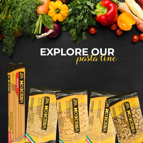 16 oz (Pack 20) LA MODERNA, Cavatappi Tornillos Pasta, of | Enriched Durum Wheat Semolina | Kosher, Non-GMO, Iron