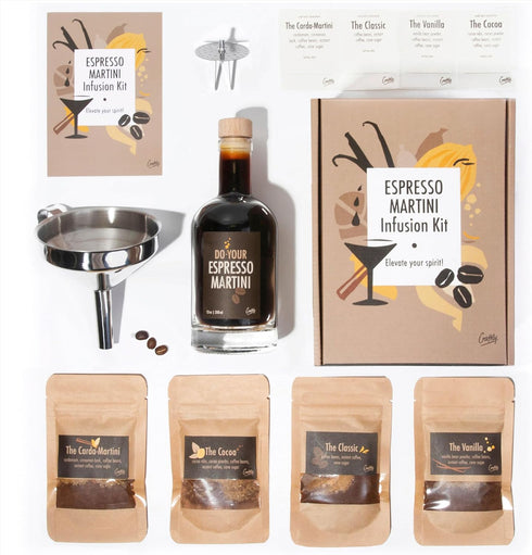 Espresso Martini Infusion Kit | Homemade Cocktails Kit | Espresso Martini Kit